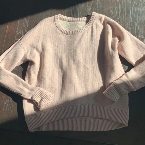 LULULEMON ZIP CHUNKY SWEATER
